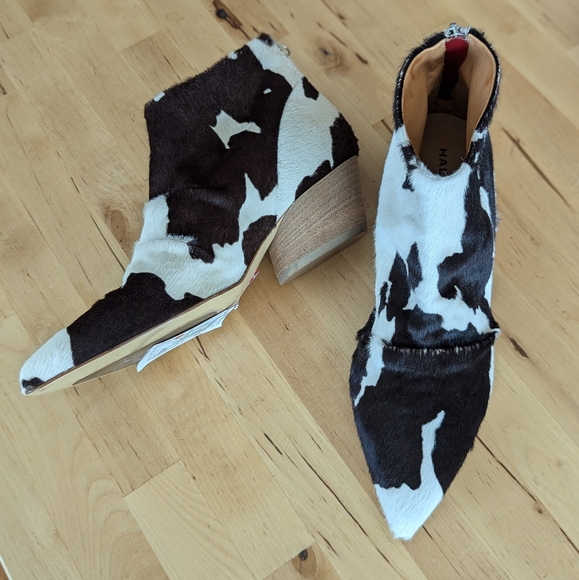 Halmanera Cowhide ankle boots 36 - Picture 4 of 11